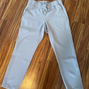 Steel gray Lululemon pants